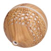 180ml Wood Grain Air Humidifier USB Charging Colorful Lights Air
