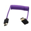 HangTon HDMI Cable 8K60 4K Down Angled for Camera Monitor