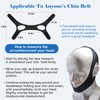 Chin Strap for Sleeping - Snoring Solution - Adjustable Mouth