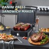 Vivicreate 5 in 1 Contact Grill, Stainless Steel Panini Press,