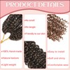 Goddess Box Braids Crochet Hair 8 Packs with Curly Ends