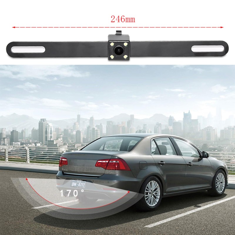 Peojek Backup Camera with Monitor Kit, 4.3 inch Rear View