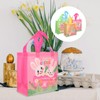 JOINPAYA 4pcs Easter Tote Bags: Reusable Bag Bunny Easter Egg