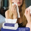 Cotton Face Towels, Extra Thick Soft Dry Wipes for Cleansing,