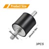AEIOPRS 3 Pcs Rubber Buffer M6 Vibration Isolator Brackets M6