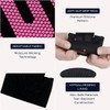 Mini Workout Gloves Women - Thin Gym Gloves with Grips