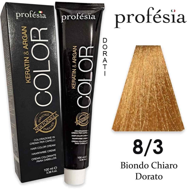 Profesia Color Permanent 8/3 Light Blonde Gold 100 ml