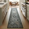 Phantoscope Hallway Runner Rug 2'x10'- Washable Non-Slip Vintage Rug Runner