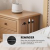 SmiLife Black Cable Clips 9 PCS, Adhesive Cable Organizer Phone