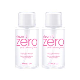 Banila Co Clean It Zero Pure Moist Cleansing Water 310ml / 바닐라코 클린잇제로 퓨어 촉촉 클렌징워터 310ml X2