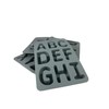 ABCubes Silicone ABC Alphabet Ice Trays Molds