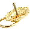 6Pcs Lion Head Handles Pulls Cabinet Knobs Antique Bronze for