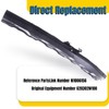CarPartsDepot Front Bumper Reinforcement Compatible With Nissan Pathfinder 1999-2004, Pathfinder