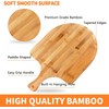 ALLWINNER Pizza Peel 12 Inch, 2 Pack Bamboo Pizza Paddle,