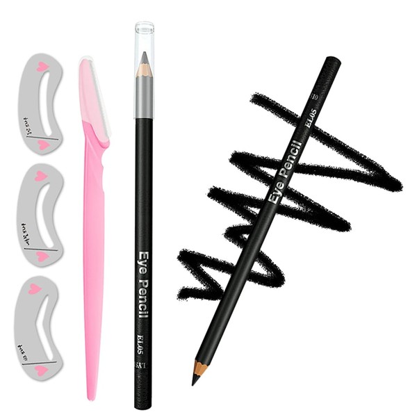 Eyeliner Pencil Set, Smudge Proof Waterproof Eyeliner Pencil for Long