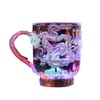 IMIKEYA 1Pcs Liquid Activated Multicolor LED Glasses Creative Dragon Pattern
