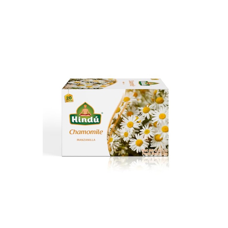Hindu Sleep Chamomile Herbal Tea, 0.63 oz (20 Tea Bags)