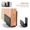 Gatuida Floor Guides Swing Stopper Barn Door Guide Stop Wall