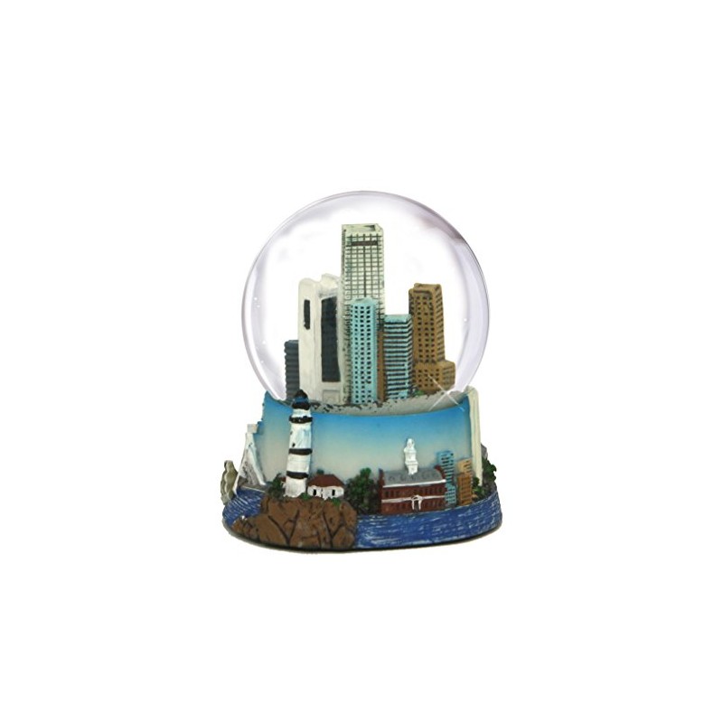 3.5 Inch Boston Snow Globe Souvenir from Massachusetts in and