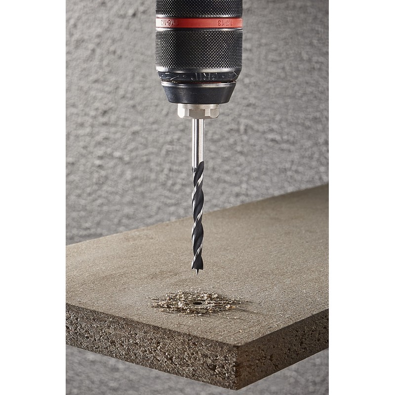 wolfcraft CV Wood Twist Drill Bit I 7606010 I For