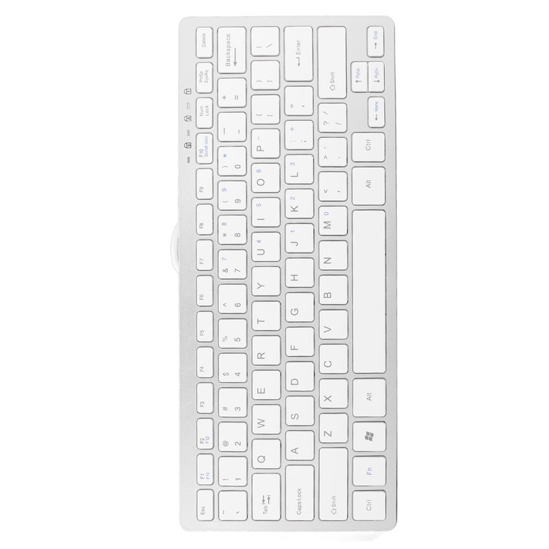 USB Wired Keyboard 78 Keys Ultra Thin Mini Portable Anti