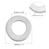 sourcing map 28mm x 15mm x 2mm Carbon Steel Flat