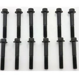 Hconcet Exhaust Manifold Gaskets, Stud & Nut kit 5266422 Compatible with Dodge Cummins 5.9L 6BT 12V 1989-1998