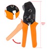Heschen Mini Ratchet Crimper Plier, SN-48B, Non-Insulated Terminals Crimping Tools,