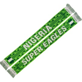 Nigeria Soccer Knit Scarf