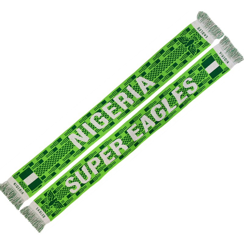 Nigeria Soccer Knit Scarf
