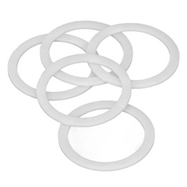 Badge Maker Gasket Badge Machine Gasket 5pcs Badge Machine Gasket Badge Machine Die Matching Circle Cutter Button Maker Machine (58MM)