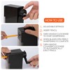 Marie's Manual Pencil Sharpener, Hand Crank Artist Sharpener with Adjustable