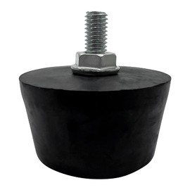 4Pcs Air Compressor Rubber Feet,No Oil Machine Shock-Absorbing Foot Pads,Black(M8 Speaker)