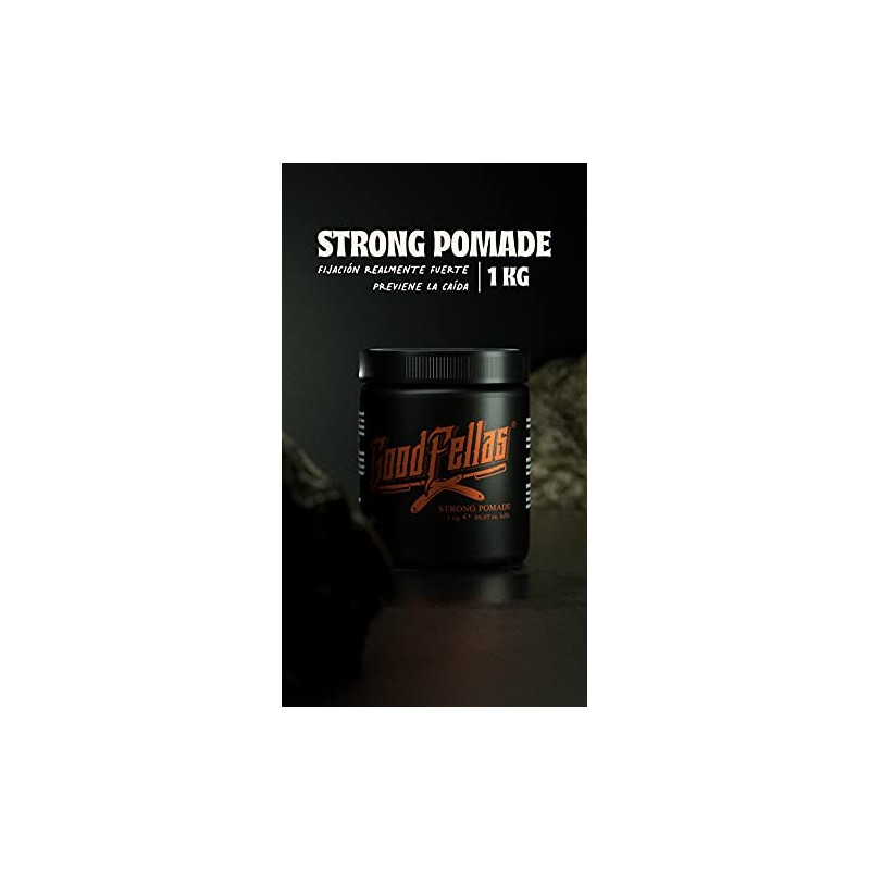 GoodFellas Pomada para Cabello de Fijación Fuerte Strong Pomade con