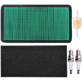 ZAMDOE Air Filter Tune Up Kit for Honda GCV520U GCV530 GCV530U GXV520U GXV530 GXV530U GXV530R Engine 74425 74434 81245 81250 81270 Lawn Tractor Replaces 17211-Z0A-013 17211-Z0A-003