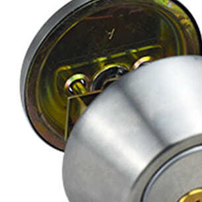 Ball Door Knob Universal Protection Classic Entrance Keyed Interior Door