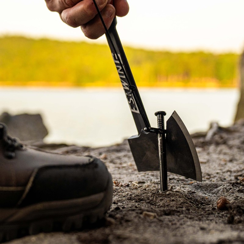 ESTWING Camper's Axe - 14" Hatchet with Forged Steel Construction