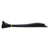 QualGear CT1-MC-200-P Self-Locking Cable Ties, Assorted, 200/Poly Bag