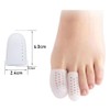Natiform Toe Cap Gel Protectors (5 Pairs, Set of 10)