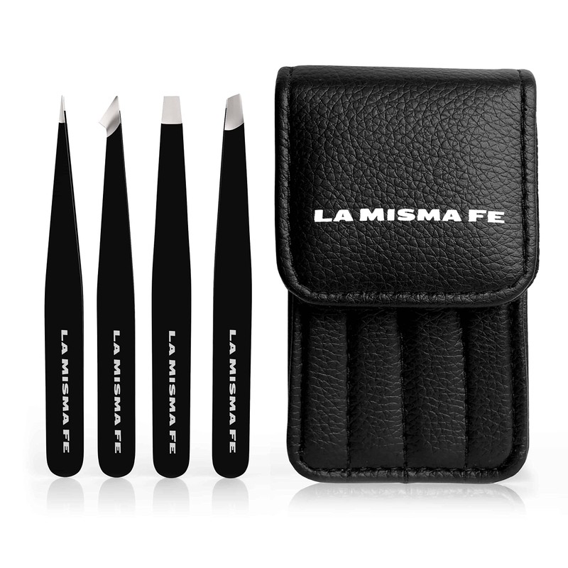 Fancy Tweezers Set for Eyebrow Plucking and Hair Removal with