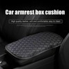Universal Car Armrest Cover, PU Leather Auto Center Console Pad