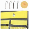 SURCHAR Wall Pocket, Calendar Pocket, Clear, Wall Hanging, Pocket, Closet,