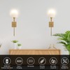 Battery Operated Wall Sconce Set Of 2,Rechargeable Wireless Wall Light