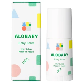 Alobaby Baby Balm, 0.7 oz (19 g), Additive-free, Organic Baby Moisturizing Face Lip Cheek Stick