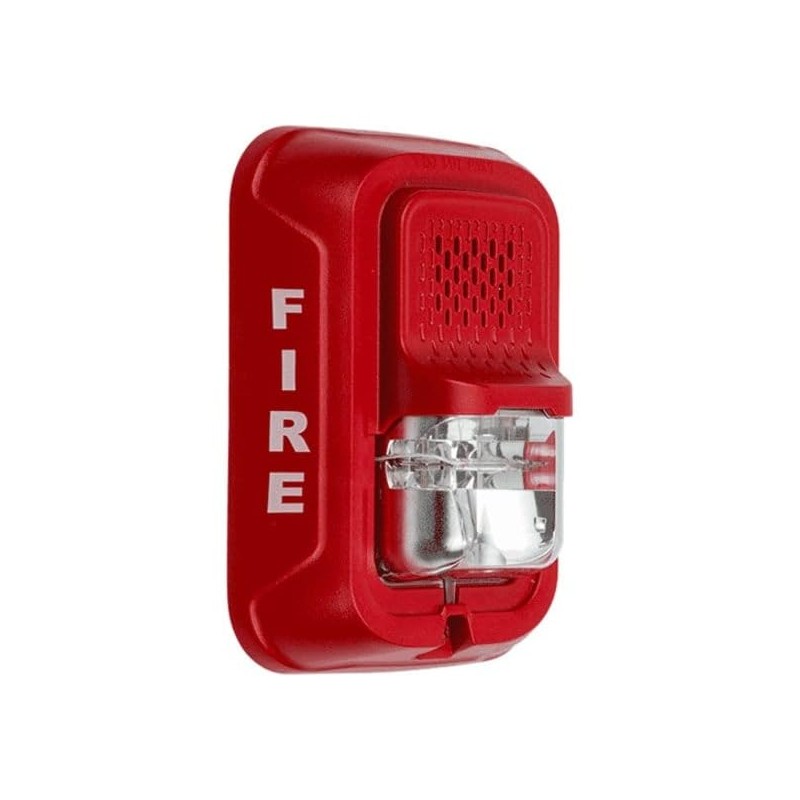 Horn Strobe,Marked Fire,Wall or Ceiling