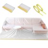 Pack of 2 Sofa Protective Covers, 274 x 366 cm