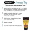 Minwax Color-Matched Wood Filler, Walnut, 6 oz
