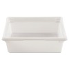 Rubbermaid 3500WHI Food/Tote Box, 12.5gal, 26w x 18d x 9h,