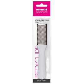 Murrays Manicure Stainless-Steel Foot File, 17.5/3 cm
