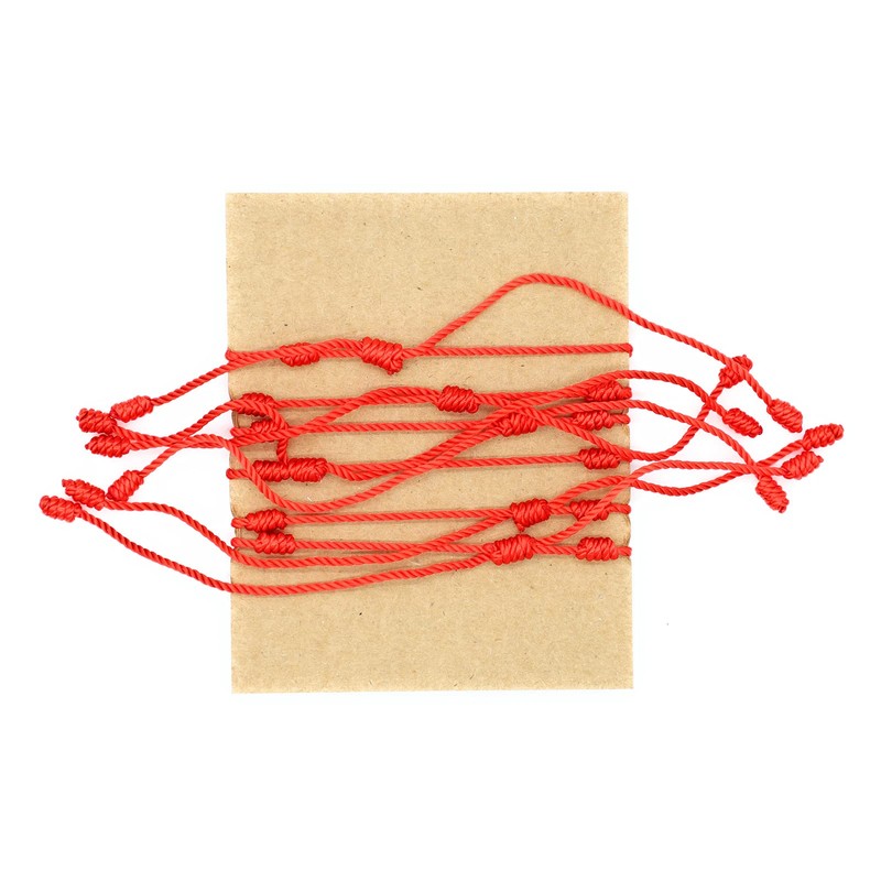 Jasimkiss Evil Eye 7 Knot Lucky Bracelets Adjustable Red String